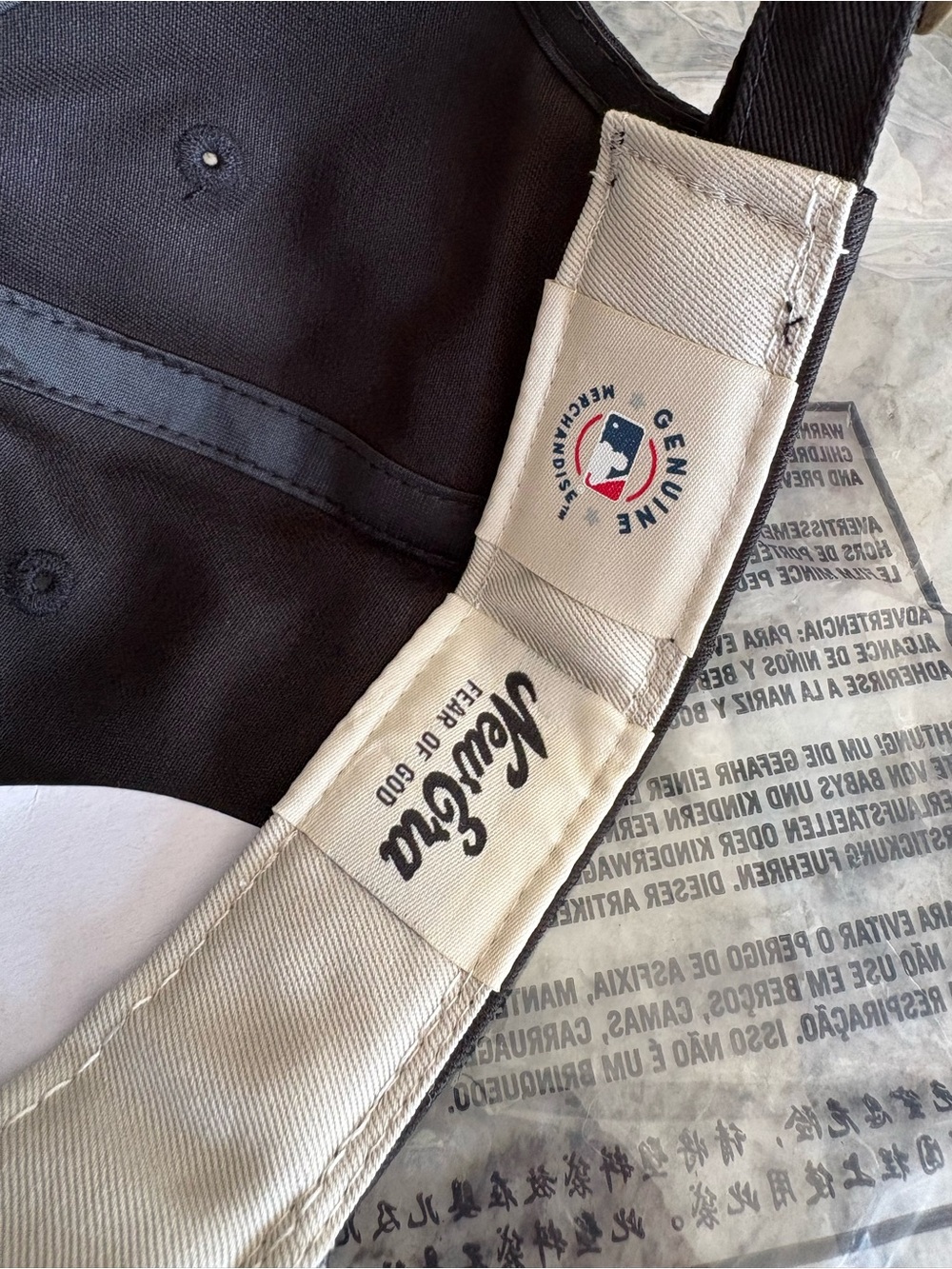 Fear of God Black Baseball Cap - Picture 4 of 9